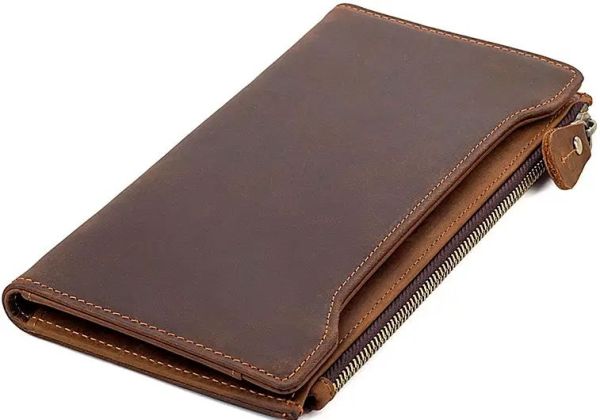 Гаманець 14596 шкіряний Vintage коричневий