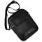 Чоловічий месенджер із м'якої шкіри Tiding Bag 1639A чорний