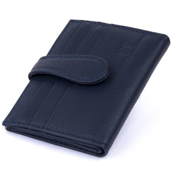Кошелек-визитница ST Leather 19210 темно-синий