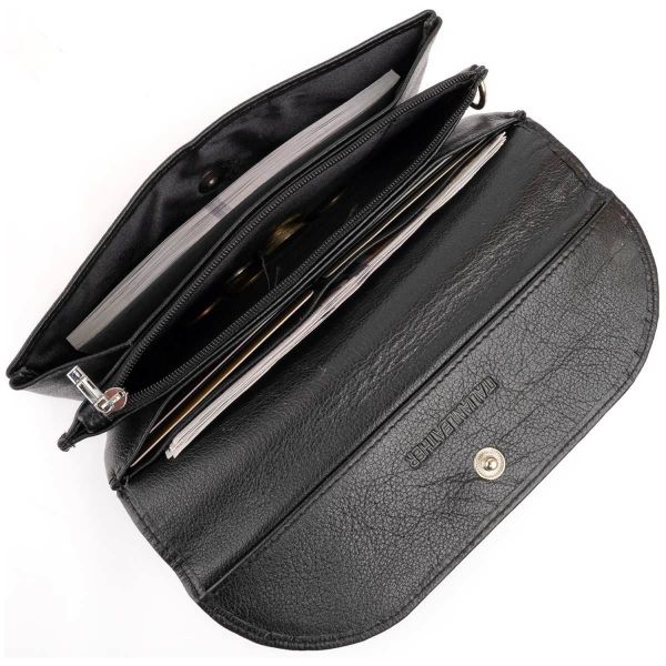 Клатч зі шкіри жіночий ST Leather 19316 чорний