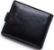 Стильне шкіряне портмоне ST Leather В 103 чорне