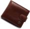 Коричневе чоловіче портмоне з натуральної шкіри з фіксацією ST Leather ST103