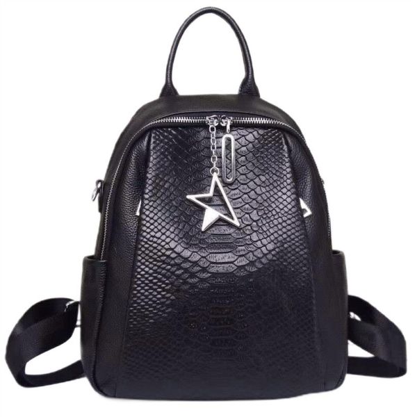 Стильний жіночий рюкзак шкіряний міський з ременцем 3551 Tiding Bag