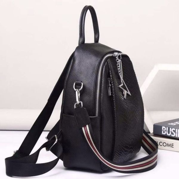 Стильний жіночий рюкзак шкіряний міський з ременцем 3551 Tiding Bag