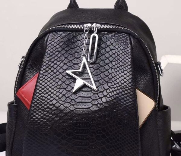 Стильний жіночий рюкзак шкіряний міський з ременцем 3551 Tiding Bag