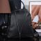 Рюкзак жіночий чорний шкіряний з ременем 35538 Tiding Bag