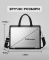 Шкіряна чоловіча ділова сумка-портфель чорна Tiding Bag 30987