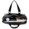 Шкіряна чоловіча сумка для документів та ноутбука чорна SL-21511 Tiding Bag