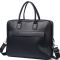 Шкіряна чоловіча сумка-портфель для ноутбука Tiding Bag M364A чорна