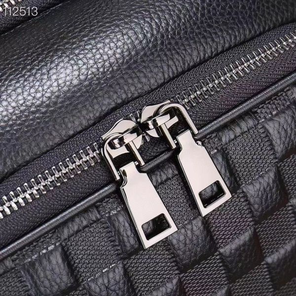 Рюкзак чоловічий шкіряний міський для ноутбука та документів Tiding Bag 13292 чорний