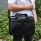 Чоловічий шкіряний діловий портфель для ноутбука чорний TD-23995 Tiding Bag