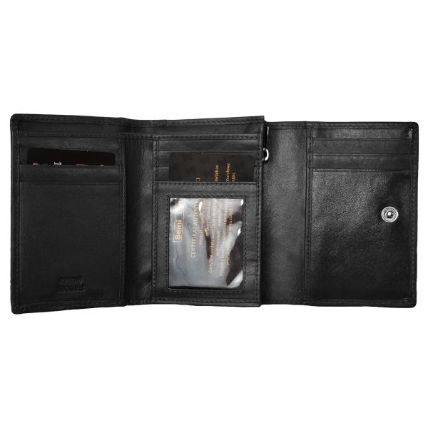 Гаманець жіночий шкіряний Semi Line RFID Black (P8272-0)