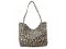 Текстильна сумка в кольорі лео Lilly P4-6628LB коричнева