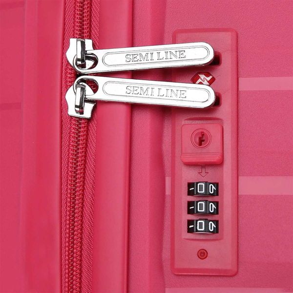 Валіза Semi Line 20" (S) Magenta (T5796-1)