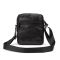 Месенджер класичний в гладкій шкірі чорний Tiding Bag 8717A чорний
