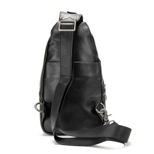 Слінг із замком шкіряний TIDING BAG A0011A