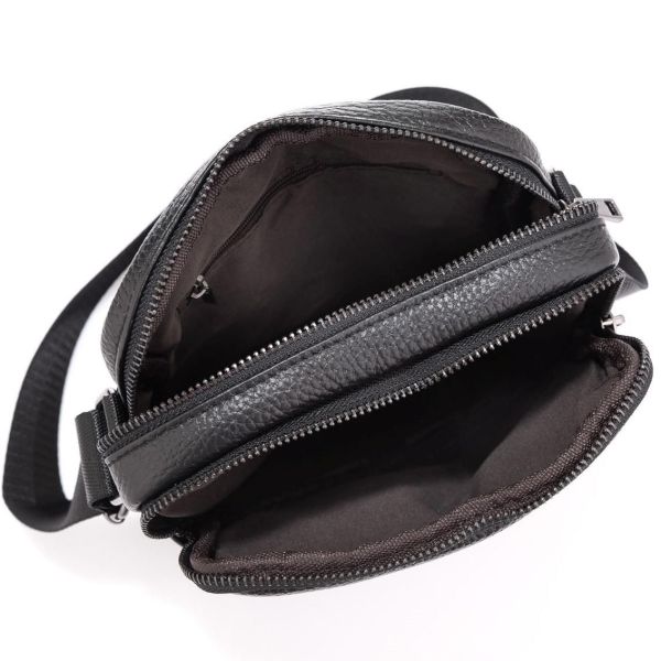 Чоловіча шкіряна сумка через плече маленька Tiding Bag A25-1108A