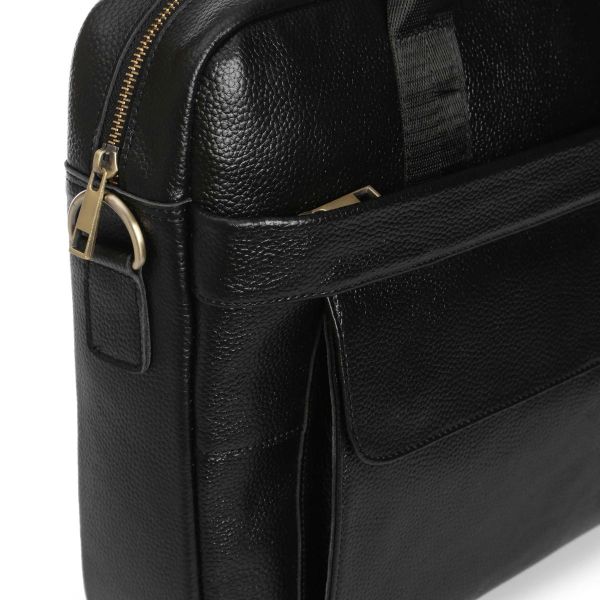 Сумка-портфель чоловіча шкіряна для документів Tiding Bag A25-1131A