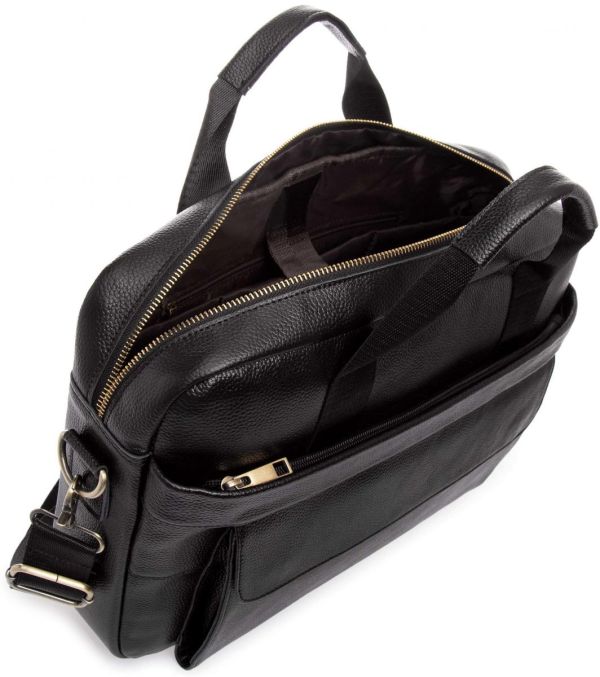Сумка-портфель чоловіча шкіряна для документів Tiding Bag A25-1131A