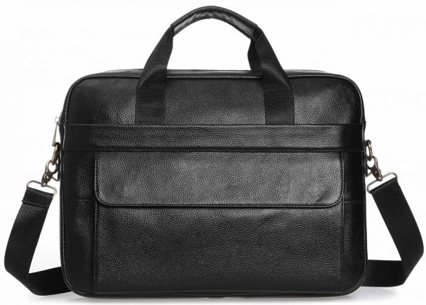Сумка-портфель чоловіча шкіряна для документів Tiding Bag A25-1131A