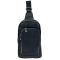 Шкіряний чорний слінг через плече Tiding Bag A25F-250131A чорний