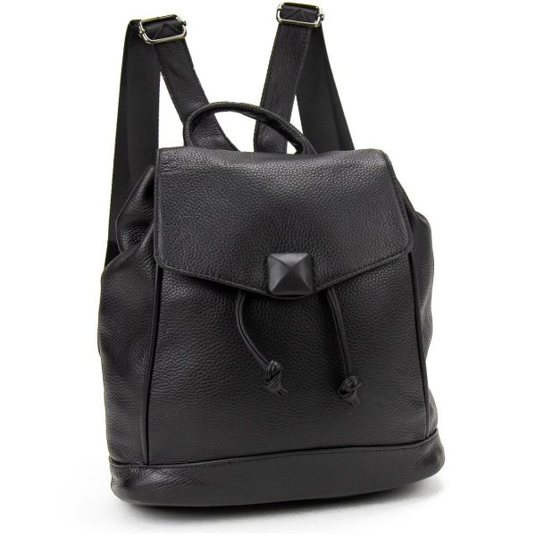 Шкіряний жіночий рюкзак з відкидним клапаном Olivia Leather A25F-FL-89195-1A