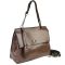 Жіноча класична шкіряна сумка Olivia Leather A25F-W-6012B біж