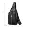 Сумка-слінг чорна шкіряна Tiding Bag F-A25F-5003A