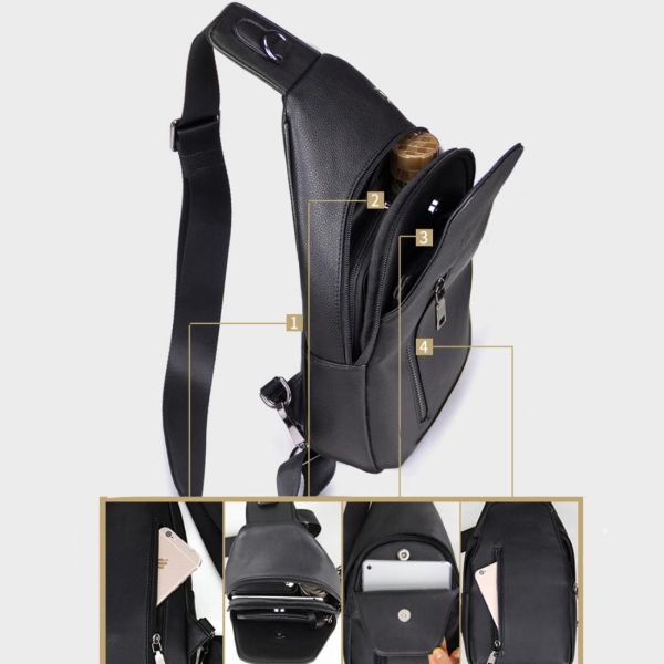 Класична сумка-слінг Tiding Bag FL-A25F-5038A