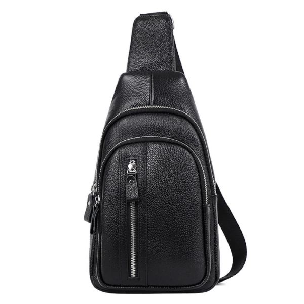 Сумка на одну шлейку чорна Tiding Bag FL-A25F-5055A