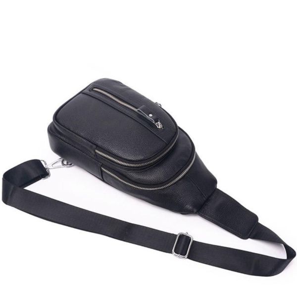 Сумка на одну шлейку чорна Tiding Bag FL-A25F-5055A