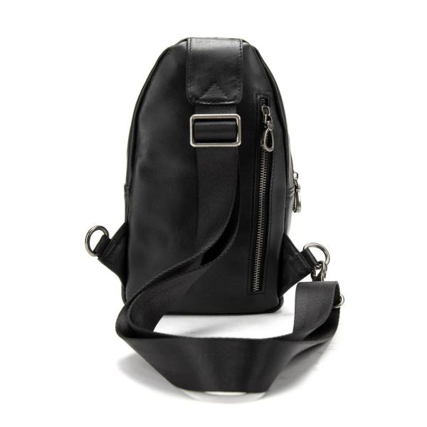 Сумка-слінг чорна чоловіча Tiding Bag 10031A