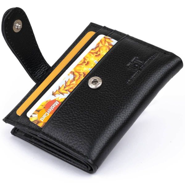 Кошелек-визитница ST Leather 19208 черный