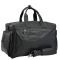 Дорожная сумка шкіряна чорна Tiding Bag 2081A чорна