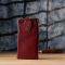 Шкіряний жіночий гаманець-клатч із відділенням під телефон ST Leather 23102 бордовий