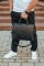Шкіряна чоловіча ділова сумка-портфель чорна Tiding Bag 30987