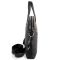 Шкіряна чоловіча ділова сумка-портфель чорна Tiding Bag 30987