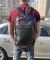 Міський чоловічий рюкзак шкіряний чорний Tiding Bag B2-03555A