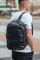 Чоловічий рюкзак для ноутбука та документів з натуральної шкіри Tiding Bag B2-37342A чорний