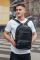 Чоловічий рюкзак для ноутбука та документів з натуральної шкіри Tiding Bag B2-37342A чорний