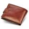 Чоловіче портмоне з натуральної шкіри ST Leather B104 коричневе