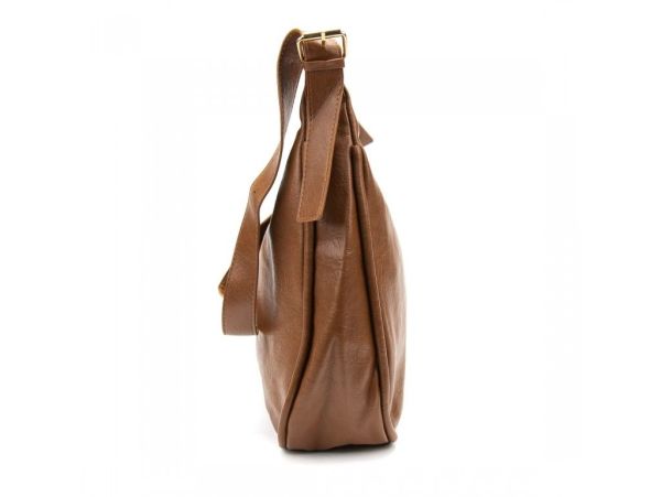 Шоппер великий із еко-шкіри коричневий Lilly P4-6495C коричневий