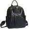 Стильний жіночий шкіряний рюкзак чорний міський 51124 Tiding Bag