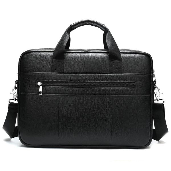 Чоловіча сумка для ноутбука й документів чорна SK N8256 Tiding Bag