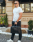 Шкіряна чоловіча сумка для документів та ноутбука чорна SL-21511 Tiding Bag