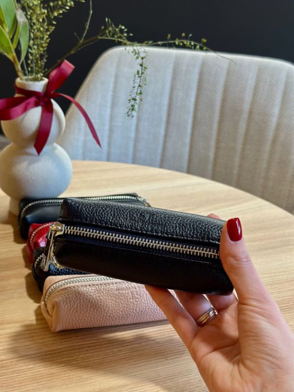 Ключниця з натуральної шкіри 5170 ST Leather чорна