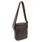 Месенджер в гладкій шкірі коричневий Tiding Bag 8718C коричневий
