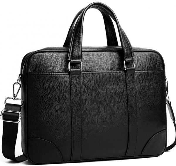 Сумка-портфель чоловіча шкіряна ділова Tiding Bag A25-9904A