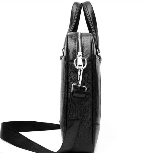 Сумка-портфель чоловіча шкіряна ділова Tiding Bag A25-9904A