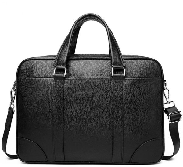 Сумка-портфель чоловіча шкіряна ділова Tiding Bag A25-9904A